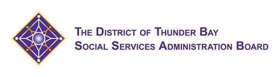District of Thunder Bay Social Services Administration Board Logo